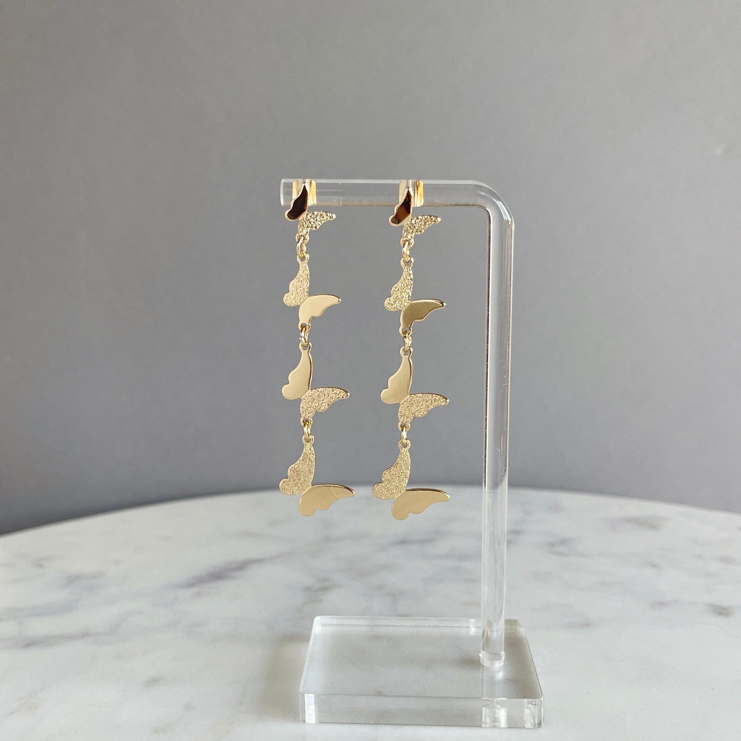 Butterfly Gold Earrings