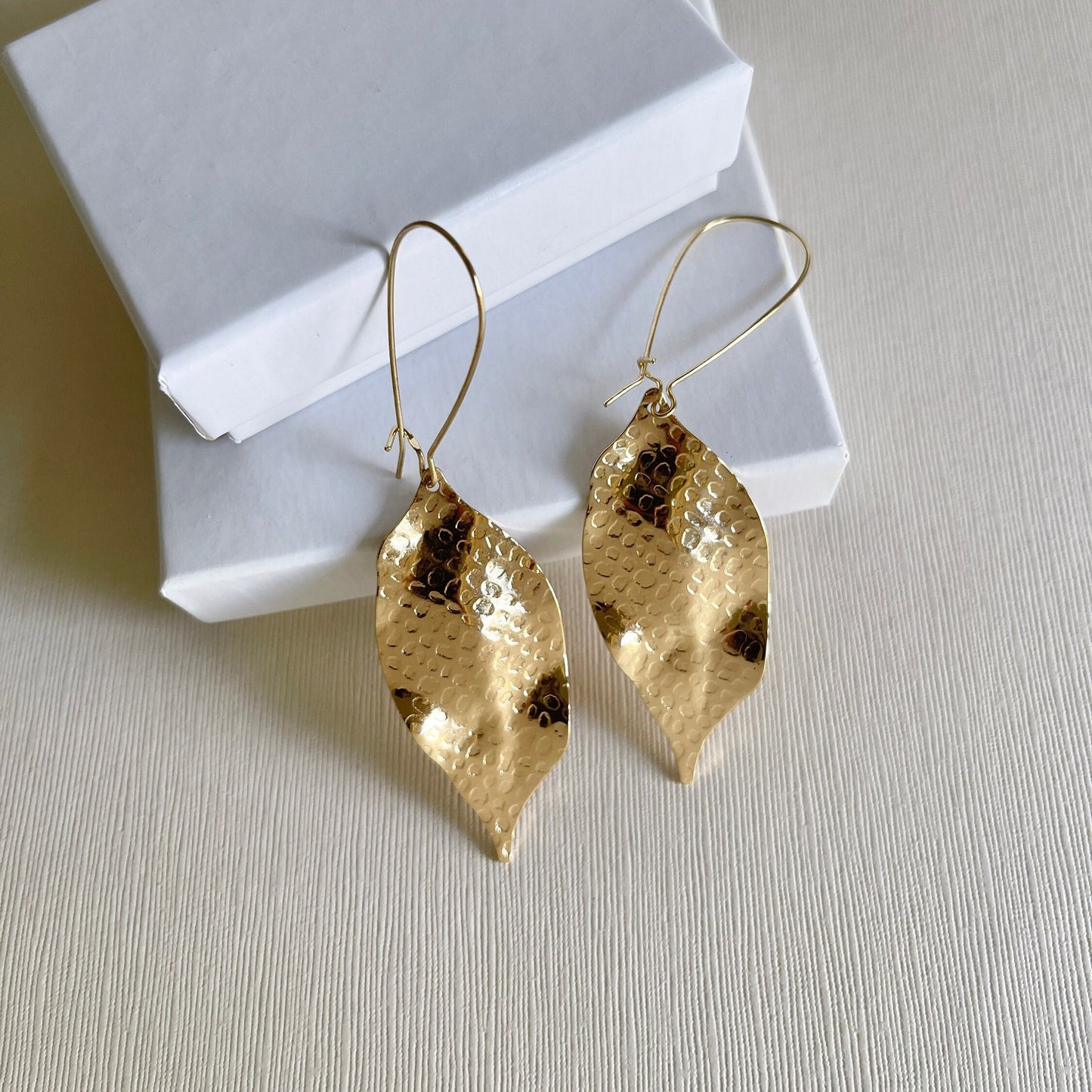 Gold Leaf Earrings